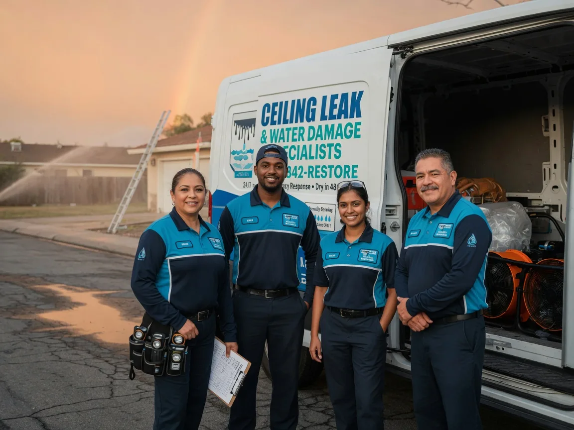 Ceiling Leak Cleanup company in Flat Rock, OH